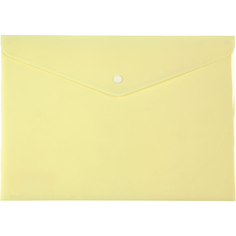 Папка на кнопці Axent Pastelini 1412-08-A, А4, жовта